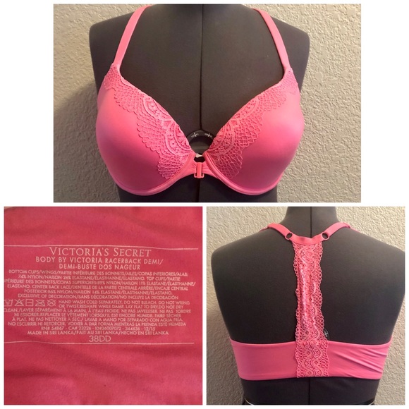 Victoria's Secret Other - BODY BY VICTORIA RACER BACK DEMI〰️38DD